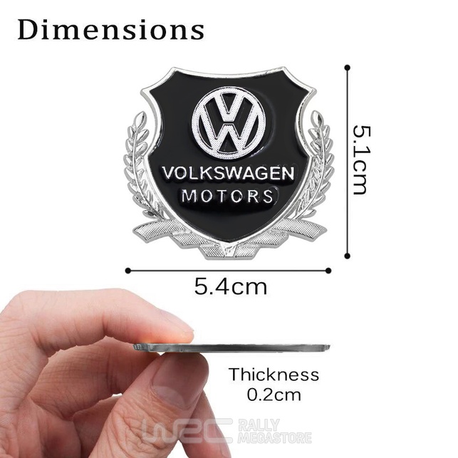 EMBLEME BOUCLIER LOGO VOLKSWAGEN
